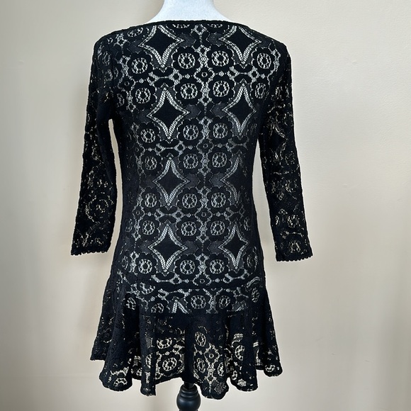 Free People Black Lace Dress - Picture 6 of 10
